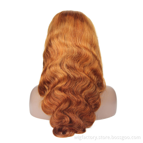 13*4 lace frontal 350 ombre human hair wigs, pre plucked bleached knots human hair wig, ombre human hair wig 30 inches